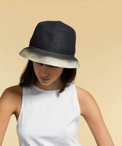 B08TLXWQ6T Summer hat, Women and Men Hat Handmade of Japanese Paper, Sun Beach Wide Brim Hat, Heat Protection Vacation Fashion Hat made by Justine Hats
