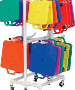 B005I66VVI Champion Sports Durable ABS Scooter Storage Cart