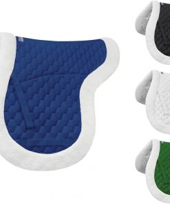 B0091IK3QS Derby Originals Fleece Padded Contour All Purpose English Saddle Pad