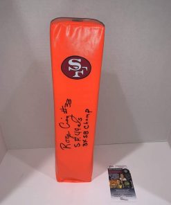 B08VND7S4Q ROGER CRAIG SIGNED TOUCHDOWN PYLON SAN FRANCISCO JSA COA
