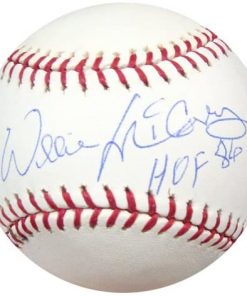B006WNPBEY WILLIE MCCOVEY AUTOGRAPHED OFFICIAL MLB BASEBALL SAN FRANCISCO GIANTS"HOF 86" PSA/DNA STOCK #1175