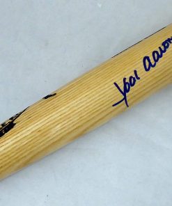 B08VZS7QNG Hank Aaron Autographed Louisville Slugger Game Model Bat Atlanta Braves PSA/DNA #D95488