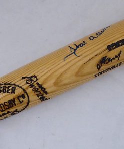 B08VZVTQQQ Hank Aaron Autographed Game Model Louisville Slugger Bat Atlanta Braves PSA/DNA #D18465