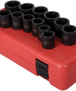 B002LUOEB8 Sunex 2692 1/2-Inch Drive Metric Impact Socket Set, 12 Piece