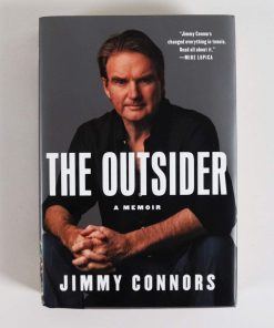 B08VFBQM57 Jimmy Connors Signed Book The Outsider - COA