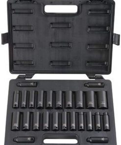 B005YSWWWW Blackhawk U-1627CDS 6-Point Deep Impact Socket Set w/Drive, 3/8", 25PC
