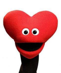B08STRJZTT Heart Hand Puppet Professional Puppet Ministry, School, Church