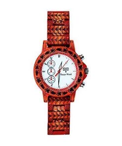 B08TCKDZ85 Hand-painted Wooden Watches | Tonas Wood