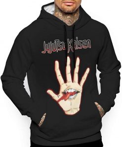B08S769W43 Tiyole Anime Jujutsu-Kaisen 3D Printed Fans Custom Life Men's Hoodie Sweatshirt