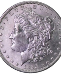 B00AEXC4CK 1888 Morgan Silver Dollar Uncirculated Rare MS/BU US Coin $1