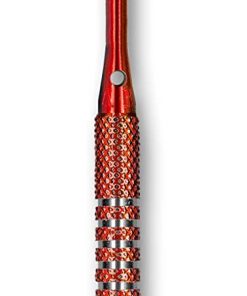 B005IL90NY Bottelsen Hammer Head Steel Tip 90% Tungsten Convertible Skinny Tough Koat 1/4-Inch Diameter Coarse Knurl Dart, 20 Gram, Red