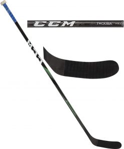 B08RXKKGJS Jacob Trouba New York Rangers Game-Used Black CCM Trigger Stick with Blue Tape from the 2019-20 NHL Season - AA0072775 - Other Game Used NHL Items