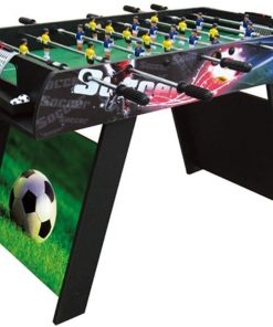 B08VGP4XBM Haieshop Foosball Table Soccer Table with 4 Balls 4 Joysticks for Home Game Room Arcade