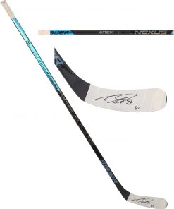 B08W6GCR9J Auston Matthews Toronto Maple Leafs Autographed Practice-Used Black Bauer Stick from Practice During the 2016-19 NHL Seasons with"PU" Inscription - AA0084924 - Autographed NHL Sticks