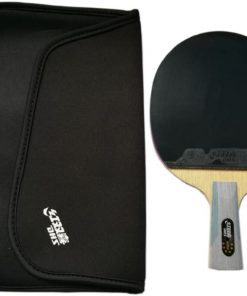 B003VUUN80 DHS 6006 New Series SUPERSTAR Table Tennis Racket Penhold with a LANDSON Rubber Protector