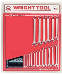 B00A1BRCNG Wright Tool D980 Metric Combination Wrenches, Full Polish