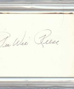 B08VFCBZPP Pee Wee Reese Signed Autographed Index Card Los Angeles Dodgers PSA/DNA 12454470