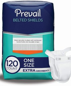 B002ZU8HSU First Quality Prevail Belted Undergarments Extra Absorbency - Case of 120 - FQPPV324_CS