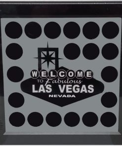 B00550XZSO Welcome To Fabulous Las Vegas 20 Casino Chips Frame