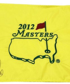 B08W2HZMX6 Authentic Autographed David Toms 2012 Masters Flag ~ Certified