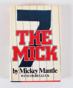 B08VD1JVM2 Mickey Mantle Signed Book Yankees Inscribed"7" - COA JSA