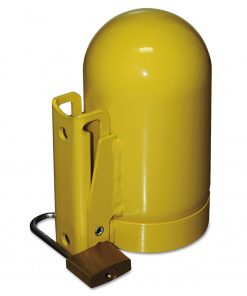 B008687BJ6 Saf-T-Cart SC8FNNP-12 Cylinder Cap, High Pressure, 3 1/8", Steel, Yellow