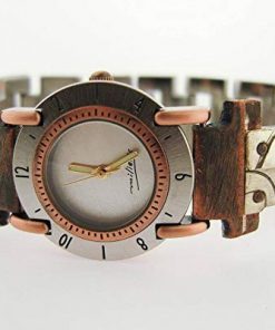B08S436FF2 WATCHCRAFT Women's FFCV3 Full Moon Silver"Spirals" style Watch.