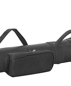 B001GCDYGS Piel Leather Executive Golf Travel Bag Blk, Black, One Size