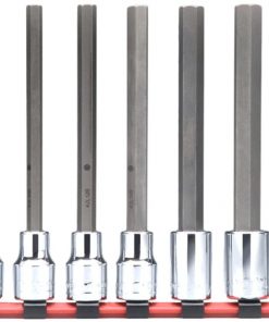 B00279NBDU Wright Tool 316 3/8" Drive Hex Bit Socket Set, Long Length (7-Piece)