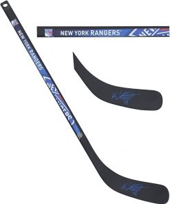 B08T6J6H1T K'Andre Miller New York Rangers Autographed Mini Composite Hockey Stick - Autographed NHL Sticks