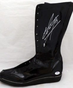 B08WRXRPFT Authentic Autographed Undertaker WWE Black Boot PSA/DNA ITP