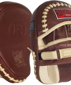 B0092TCDQY Ringside Heritage Panther Genuine Leather Boxing MMA Punch Mitt