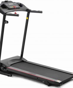 B08TWRTJBW puret Black 1.5 HP Folding Electric Treadmill Running Jogging Machine for Home and Office with 3 Manual inclines