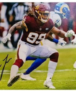 B08S463TWR Chase Young Autographed Washington Football Team 8x10 Photo - Fanatics