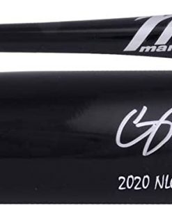 B08VJD8XXJ Corey Seager Los Angeles Dodgers Autographed Marucci Game Model Bat with"2020 NLCS MVP" Inscription - Autographed MLB Bats