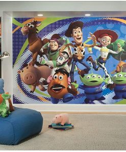 B003P9VYSA RoomMates JL1204M Toy Story 3 Water Activated Removable Wall Mural - 10.5 ft. x 6 ft.