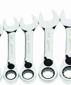 B002LCY4JS Williams WS-1168RCS 8-Piece Stubby Reversible Ratcheting Combination Wrench Set