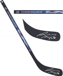 B08W6T5345 Gabriel Landeskog Colorado Avalanche Autographed Mini Composite Hockey Stick - Autographed NHL Sticks