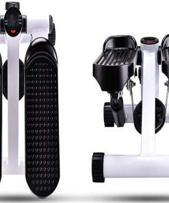 B08SQRQBS8 QERNTPEY Exercise Bike Stepper Home Office Small Stepper Fitness Equipment Thin Waist Machine Elliptical Multifunctional Jogging Machine Full Body Exercise (Color : White, Size : OneSize)