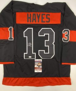 B08RWT76CD Autographed/Signed Kevin Hayes Philadelphia Black Hockey Jersey JSA COA