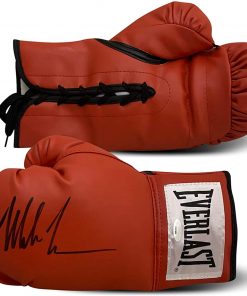B08SXZ7WMR Mike Tyson Autographed Everlast Red Boxing Glove TRISTAR AUTHENTIC COA