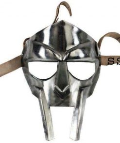 B08TTGLJGC Sangamsteelcraft MF Doom Gladiator Mask Mad-Villain 18g Mild Steel Face Armour Medieval