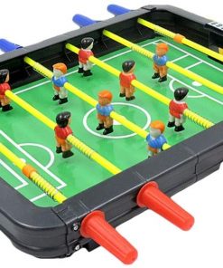B08SM8VTJD KATUEF Portable Mini Foosball/Soccer Table Game kit with scorekeeper, Family Gathering Adults and Kids Table top Leisure and Entertainment