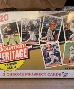 B08V4W8X81 2020 Bowman Heritage MLB Baseball Hobby Box FACTORY SEALED