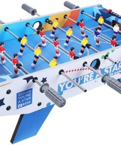 B08S2RHJ5R LSF Shuffleboard Table MInlature Pool Table Multi Game Table, Combo Game Table w/Soccer, Billiard, Slide Hockey, Wood Foosball Table, Perfect for Game Rooms, Arcades, Bars, Parties, Family Night