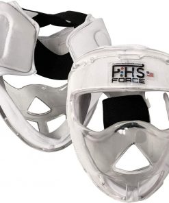 B08WHCBY78 Field Hockey Face Mask Clear Force Transparent Penalty Corner Protection, Available Colors Black, White, Blue in Senior & Junior Size's