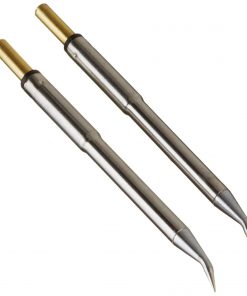 B005S3TF7S Metcal PTTC-701B PTTC Series Tweezer Cartridge for Most Standard Applications, Conical Bent 30 Degree, 412 Degree C Maximum Tip Temperature, 0.4mm Tip Size, 14.3mm Tip Length