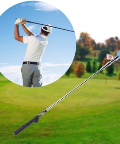 B08WYLJTCG DAUERHAFT Golf Swing Trainer Stainless Steel 31.89in with 4 Adjustable Modes,for Training