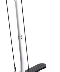 B08VWVBTX3 Stair Stepper Exercise Equipment Adjustable Stepping Machine with Resistance Bands and Carpet/Handlebar and LCD Monitor for Track Data/Cardio Climber for Losing Weight