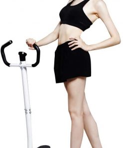 B08TBQ5SZR US Stock Home Gym Step Machine Fitness Stepper,Household Mute Armrest Multi-Function Stair Stepper,Indoor Cardio Training Workout Stepper